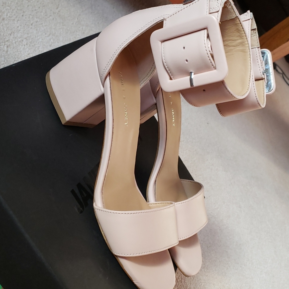 Janet & Janet Blush Cleo Sandal